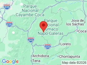 Map of Site Report: Sumaco, Ecuador